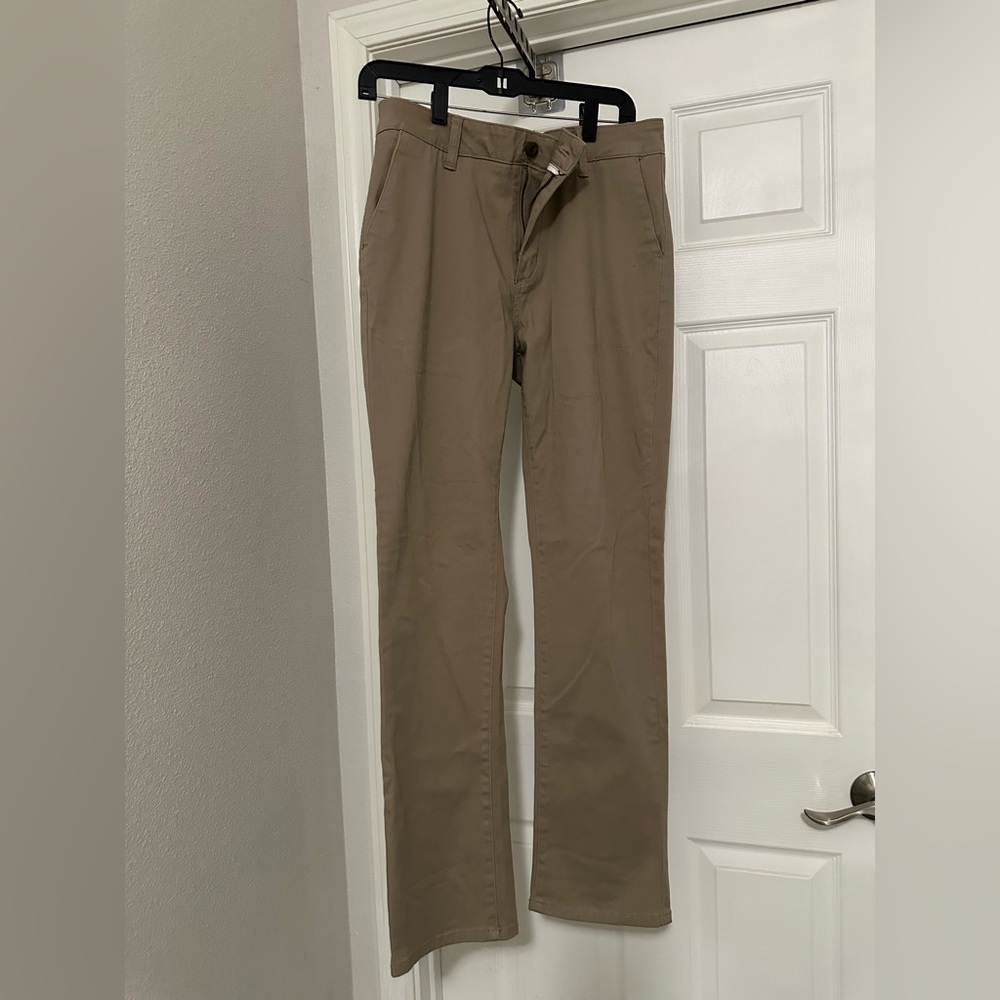RSQ Tan Chinos Lightweight Cotton Blend